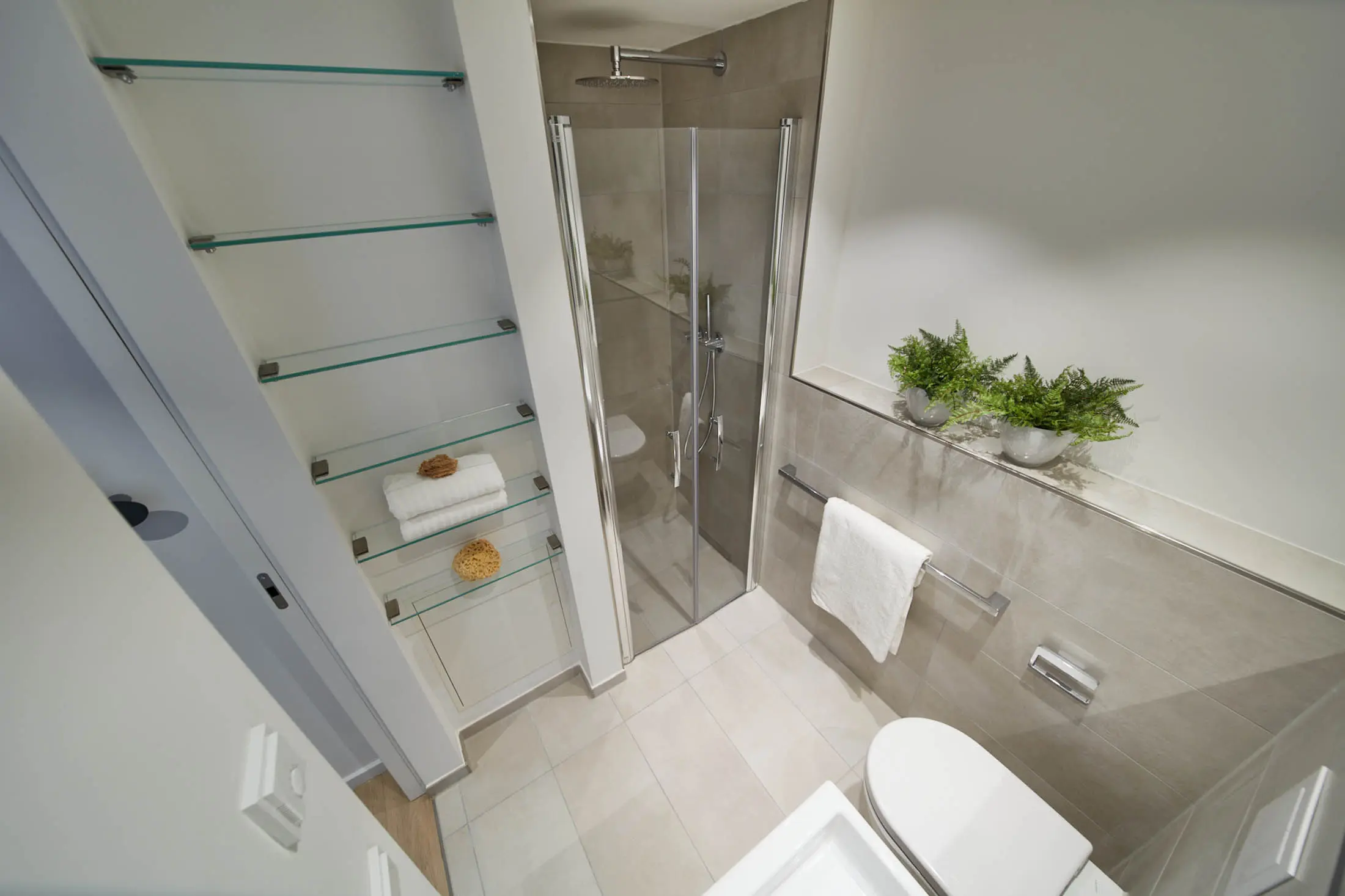 Badezimmer studuimuc Apartments Frankfurt Badezimmer studuimuc Apartments Frankfurt