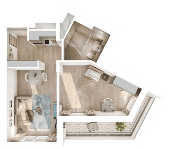 Suite Double Grundriss Suite Double Grundriss