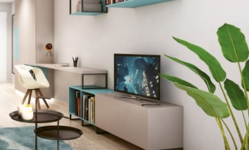 Apartment mieten Frankfurt - Fernseher Apartment mieten Frankfurt - Fernseher