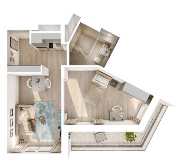 Suite Double Grundriss Suite Double Grundriss