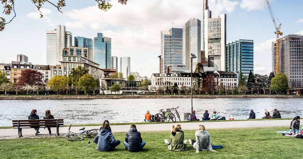 Frankfurt im Sommer